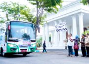 Lepas 60 Siswa Sekolah Rakyat ke Tuban, Bupati Setyo Wahono: Jangan Patah Semangat Meraih Cita-Cita!