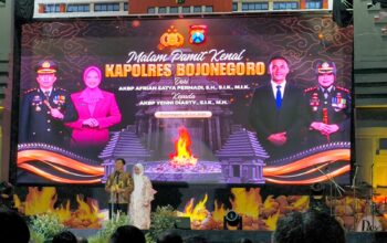 Malam Pamit Kenal Kapolres Bojonegoro dari AKBP Afrian ke AKBP Yenni Diarty