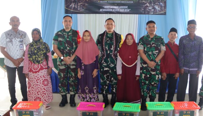 Tim Wasev TMMD 129 Bojonegoro Bawa Tali Asih dan Harapan untuk Warga Kesongo