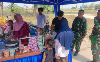 Cerita Manis Kemanunggalan TNI dan Warga di TMMD 129 Bojonegoro
