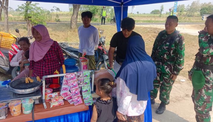 Cerita Manis Kemanunggalan TNI dan Warga di TMMD 129 Bojonegoro