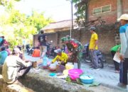 Sajian Hangat Warga Kesongo Mengikat Hati Satgas TMMD 129 Bojonegoro