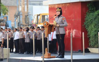 Apel Perdana, AKBP Yenni Diarty Minta Anggota Tulus Melayani Masyarakat