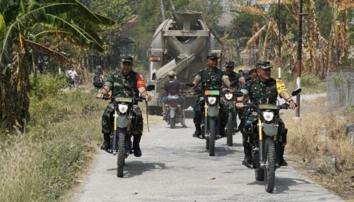 TMMD 129 Bojonegoro: Ketika Jenderal Bintang Satu Menunggang Trail Menembus Pelosok Kesongo Demi Senyum Warga