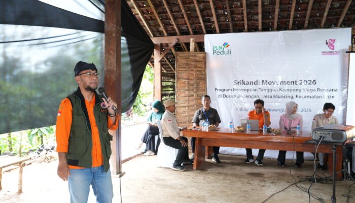 Sambut HUT RI 81, Srikandi PLN UIP JBTB Berikan Edukasi Siaga Kebencanaan dan Tetapkan Komunitas Perempuan Tangguh Bencana di Kampung Aren Simacan Banyuwangi