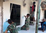 Goresan Kuas Pembawa Asa: TMMD 129 Bojonegoro Wujudkan Hunian Nyaman Mbah Samijan