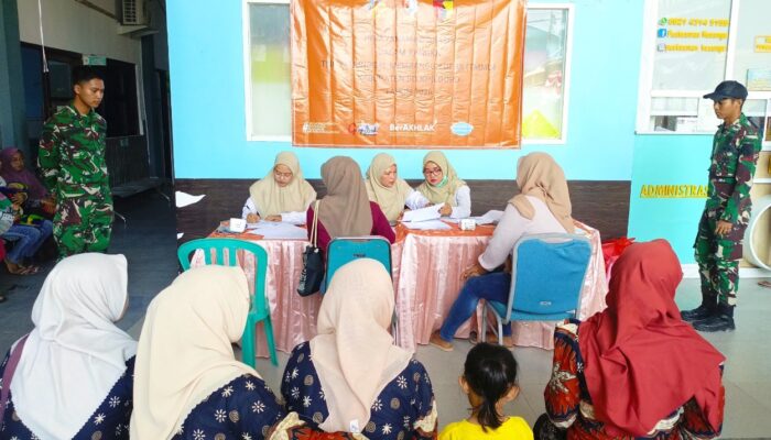 Wujudkan Keluarga Berkualitas: TMMD 129 Bojonegoro Hadirkan Safari KB Gratis