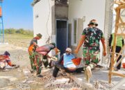 ‘Sentuhan Emas’ Satgas TMMD 129 Bojonegoro: Pastikan Lantai Musholla Rest Area Kesongo Rapi dan Presisi