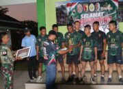 Lewat Smash Kebersamaan: TMMD 129 Bojonegoro Pererat Kemunggalan TNI-Mahasiswa dan Warga Kesongo