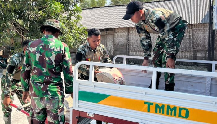 H-Minus 5 Penutupan TMMD 129 Bojonegoro: Satgas Kebut Penyelesaian Rumah Pak Kardo di Tengah Medan Sulit