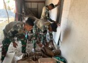 Ukir Senyum Ibu Wagini: Anggota Satgas Kebut Pembersihan dan Finishing Sebelum TMMD 129 Bojonegoro Usai