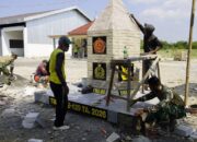 Monumen Kebersamaan: Tugu TMMD 129 Bojonegoro Siap Jadi Saksi Kemanunggalan TNI dan Rakyat di Kesongo