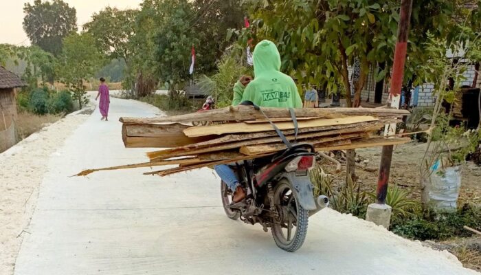TMMD 129 Bojonegoro Tuntaskan Jalan Cor 1,04 KM di Kesongo, Urat Nadi Ekonomi Desa Kini Melesat