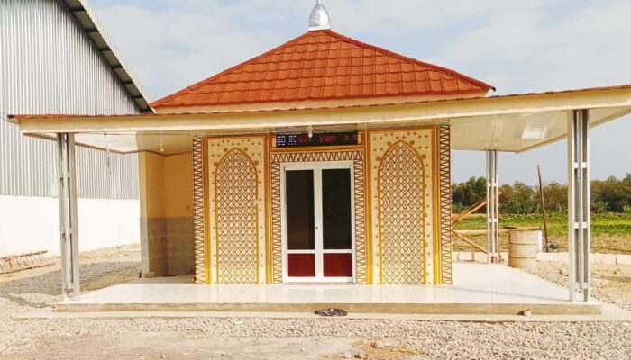 Rampung 100 Persen! Musholla Rest Area Kesongo Hasil Over Prestasi TMMD 129 Bojonegoro Kini Siap Digunakan