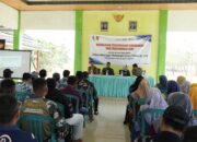 TMMD 129 Bojonegoro Gelar Sosialisasi Pencegahan Kekerasan dan Perkawinan Dini di Kesongo