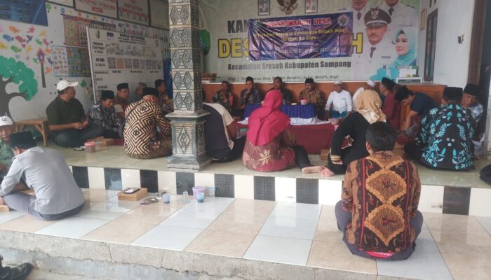 Fokus Ketahanan Pangan dan Bebas Stunting, Pemdes Bundah Sampang Gelar Musdes RKPDes