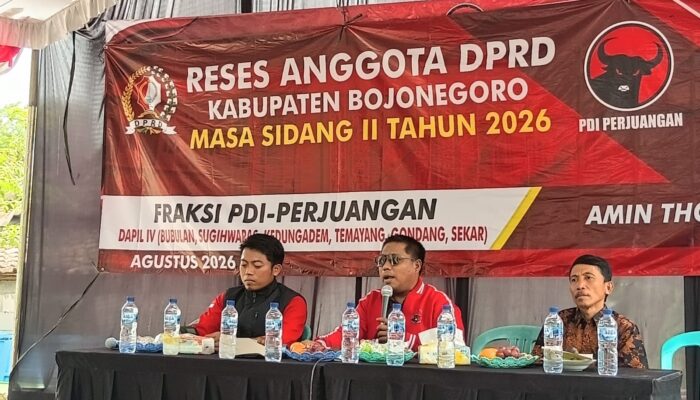 Serap Aspirasi Dapil IV, Amin Thohari Tegaskan Pengawalan Pembangunan Daerah dan Transparansi Bantuan