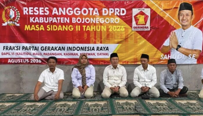 Dukung Swasembada Pangan, Sahudi Siap Kawal Pembangunan Jalan Usaha Tani di Dapil VI