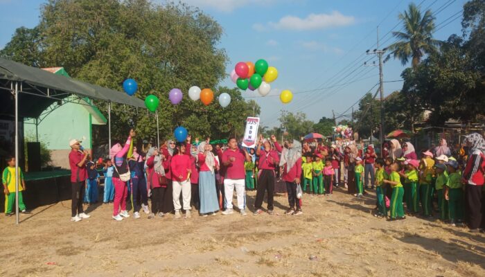 HUT RI 81 di SDN 1 Lomaer Bangkalan, Ingatkan Generasi Muda Jasa Pahlawan
