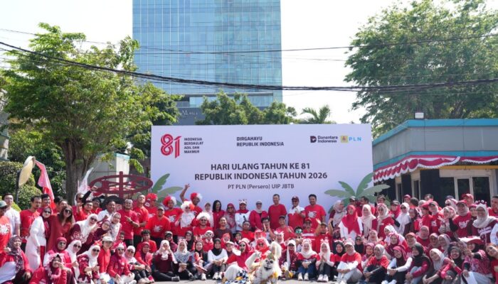 Semarak HUT ke-81 RI, PLN UIP JBTB Perkuat Kebersamaan Lewat Lomba Kreatif