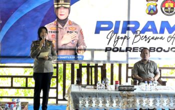 Gelar Acara Piramida, Kapolres Bojonegoro AKBP Yenni Diarti Perkuat Sinergi Bersama Awak Media