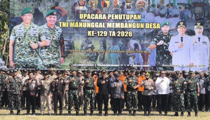 Wujud Nyata Bottom Up Planning: TMMD 129 Kodim 0813 Bojonegoro Tinggalkan Warisan Fisik di Kesongo