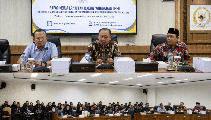 Pembahasan KUA-PPAS 2026, Banggar DPRD Bojonegoro Desak Target Pajak Tak Diturunkan