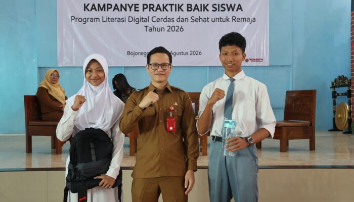 Pemkab Bojonegoro Ajak Siswa Bijak Manfaatkan AI, Sosialisasi Literasi Digital Sasar Remaja