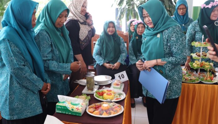 Dukung Pemenuhan Gizi Keluarga, PKK Purwosari Gelar Lomba Cipta Menu Olahan Telur Gayatri