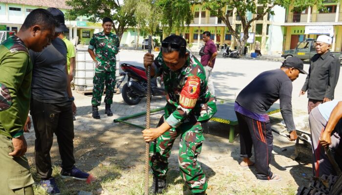 Dari Pesantren Menuju Mabes TNI: Kala Santri Bojonegoro Digembleng Sarana Olahraga Militer