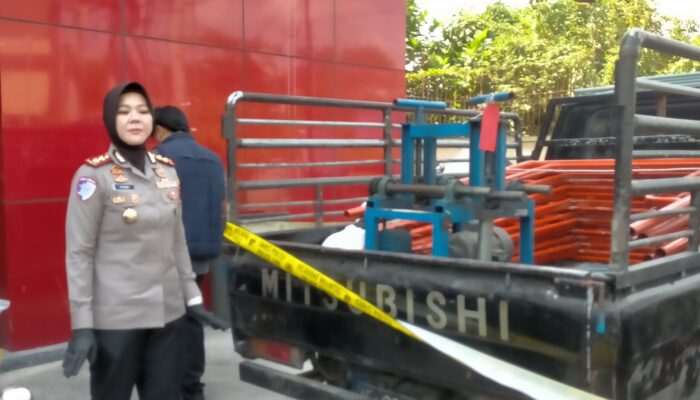 Curi Mesin Roll Pipa dan Scaffolding, Dua Pemuda Dibekuk Satreskrim Polres Bojonegoro
