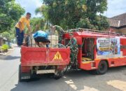 Atasi Krisis Air, Kodim 0806/Trenggalek Salurkan 4.000 Liter Air Bersih untuk Warga Desa Manggis