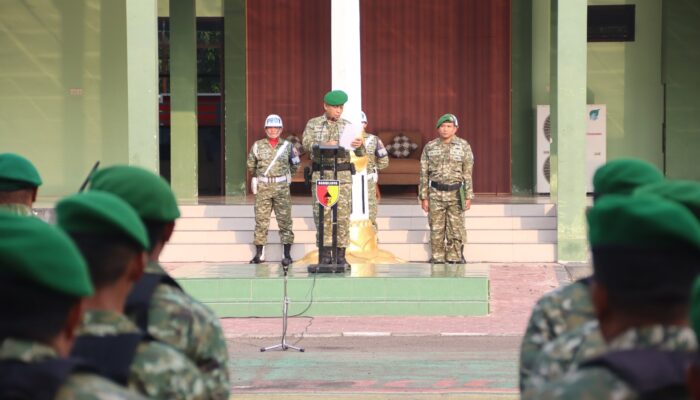 Gelar Upacara Peringatan Haornas XLIII Tahun 2026, Ini Pesan Kasdim 0813 Bojonegoro