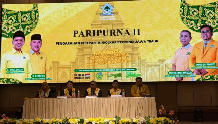 Rakerda DPD Golkar Bojonegoro: Matangkan Strategi Pemilu 2029 dan Konsolidasi Akbar Tingkat Desa