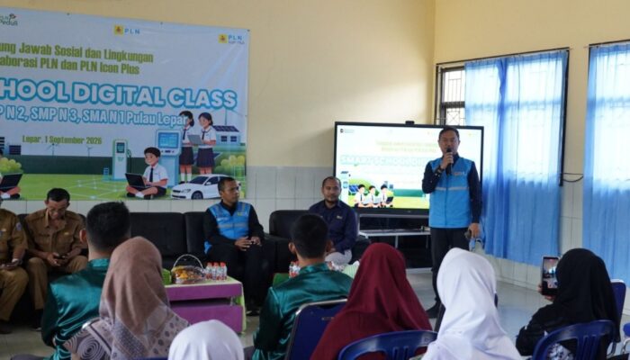 Perluas Akses Digital hingga Wilayah Kepulauan, PLN Icon Plus Perkuat Pendidikan di Pulau Lepar