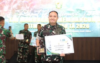 Ukir Prestasi Nasional! Dandim 0813 Bojonegoro Sabet Juara III LKJ TMMD ke-129 di Mabesad