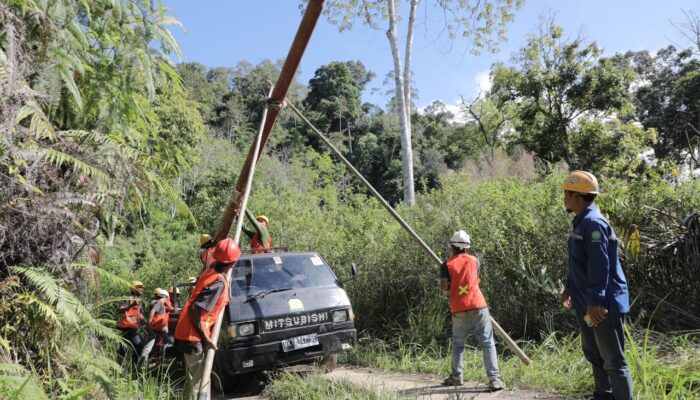 Sambut Hari Kesaktian Pancasila, Listrik 24 Jam PLN di Lembah Mandailing Buka Jalan Cita-Cita Anak Desa Patialo