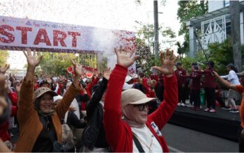 Haornas 2026 di Bojonegoro Meriah, Ribuan Warga Ikuti Jalan Sehat dan Senam Massal