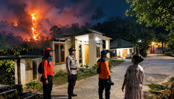 Kebakaran Lahan 5,5 Hektare di Bukit Kemojing Purbalingga Berhasil Dipadamkan