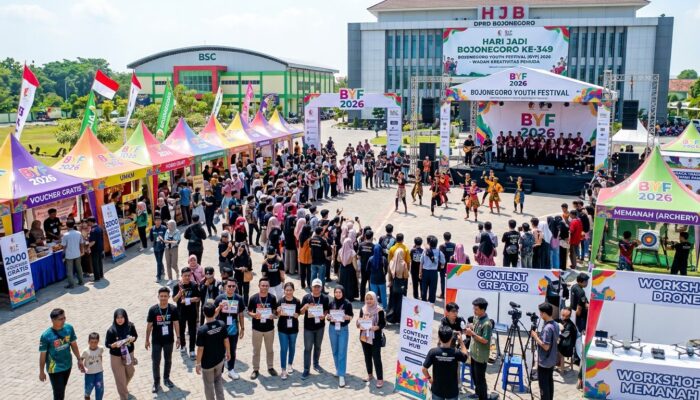 Semarakkan HJB ke-349, Bojonegoro Youth Festival 2026 Wadahi Kreativitas Pemuda dan UMKM Lokal