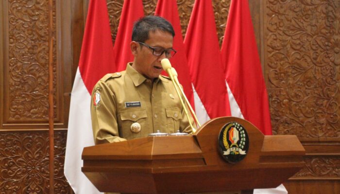 Bupati Setyo Wahono Sampaikan Tanggapan Eksekutif atas Pandangan Umum Fraksi DPRD Bojonegoro Terhadap 5 Raperda