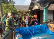 Momentum HUT ke-81 TNI, Brigif TP 33/Naga Sesha Bojonegoro Salurkan 20 Ribu Liter Air Bersih untuk Warga Papringan