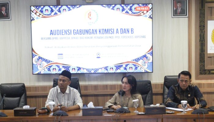 Siltap Terancam Nunggak 4 Bulan, Gabungan Organisasi Desa Wadul ke DPRD Bojonegoro Minta ADD 20 Persen