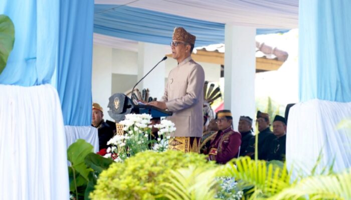 ​Bupati Setyo Wahono Pimpin Upacara Peringatan Hari Jadi Kabupaten (HJB) Bojonegoro ke-349 di Alun-Alun