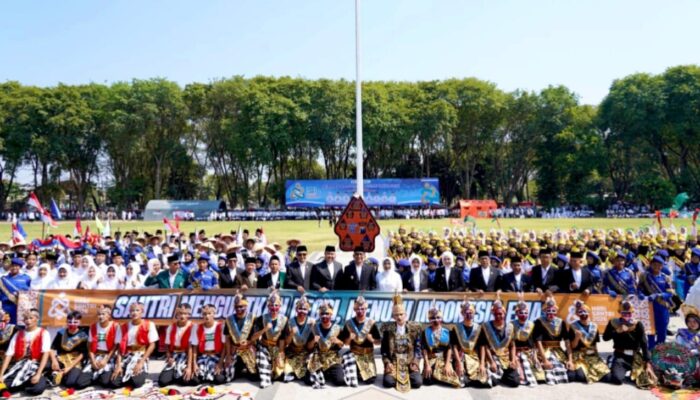 Usung Tema “Santri Menguatkan Negeri Menuju Indonesia Emas”, Pemkab Bojonegoro Sukses Gelar Upacara HSN 2026