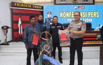 ​Gerak Cepat Tim Jatanras Polresta Tuban Ungkap Curanmor, Serahkan Motor Korban Tanpa Biaya